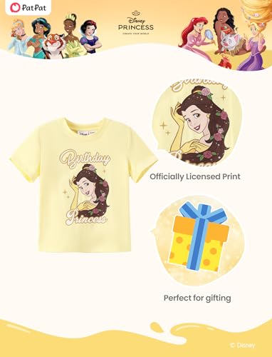 Image of Disney Kids Birthday Shirts 2-9Y, Cute Graphic Tees, Birthday Party Outfit | Disney Officially Licensed, Birthday Girl & Boy T-Shirts, Special Day Outfit, Favorite Character Gift, Soft & Comfortable