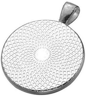 Miniatura 2 de Supernatural Gabriel - Collar con colgante chapado en plata de 1 pulgada