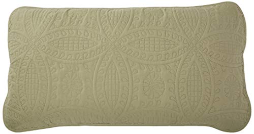 Image of Chezmoi Collection Austin 3-Piece Oversized Bedspread Coverlet Set (King, Sage) (Pack of 6)