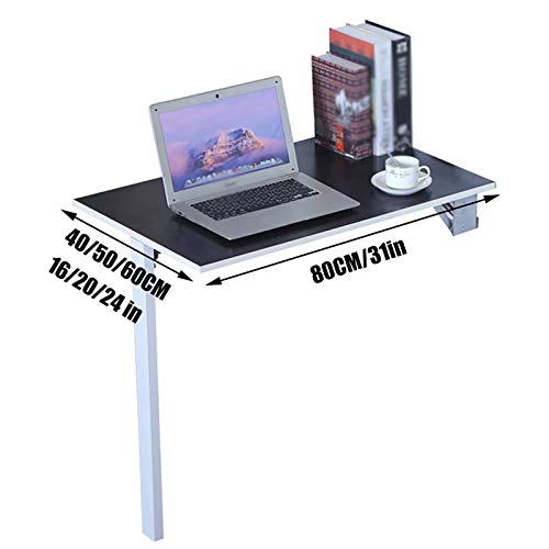 Table pliante murale de balcon ou chambre pour un gain de place