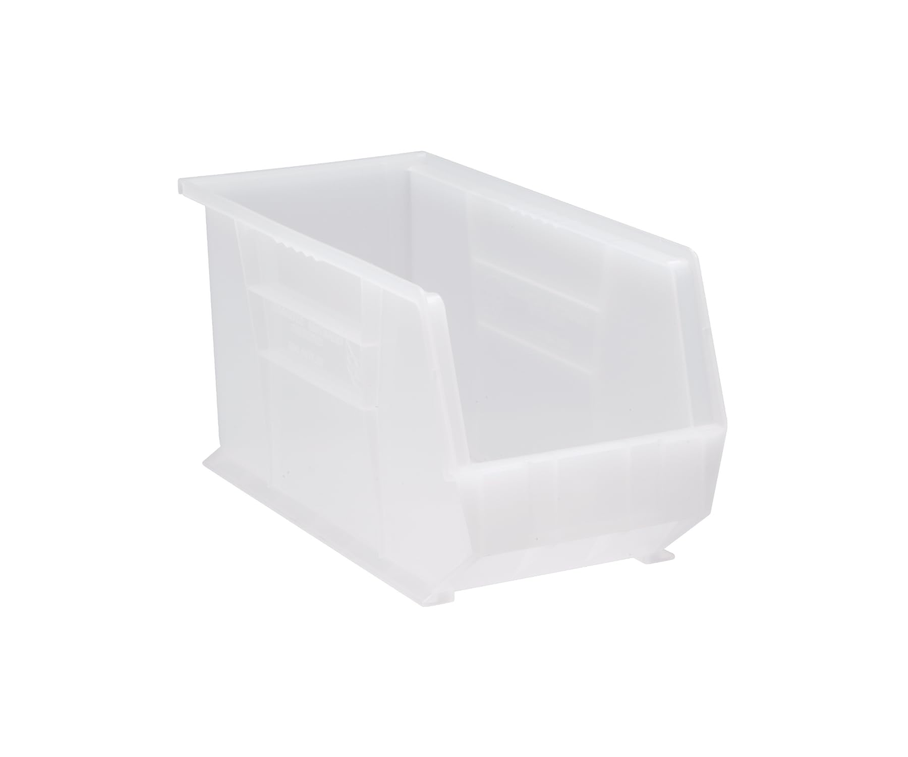 QUANTUM STORAGE SYSTEMS K-QUS265CL-2 2-Pack Ultra-Stack and Hang Bins, 18" x 8-1/4" x 9", Clear