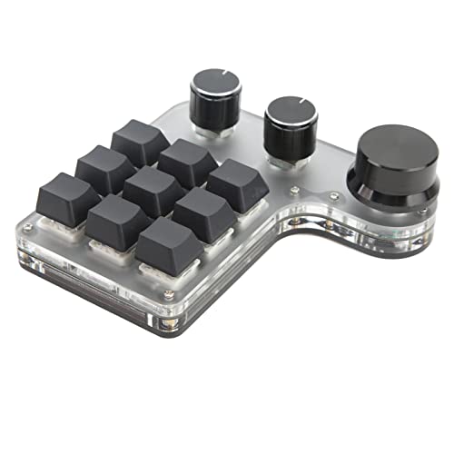 Teclado Gamer Naroote34r9satcw5 USB Compacto RGB miniatura 2