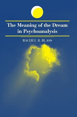 The Meaning of the Dream in Psychoanalysis-Wow! eBook