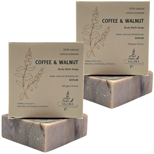 How to Make Your Own Natural Skincare Products at Home 25 Salvika Coffee & Walnut Butter Soap โ (Pack of 2ร125g) | Handmade...