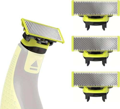 Lames de rechange T-Blade compatibles avec les rasoirs Philips OneBlade - Pack 3 unités