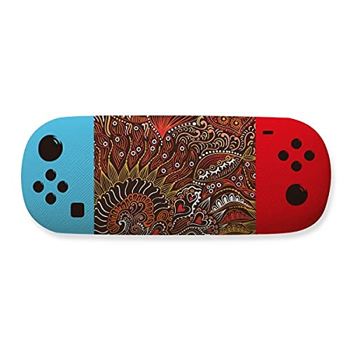 Étui de rangement de qualité au motif de poisson abstrait