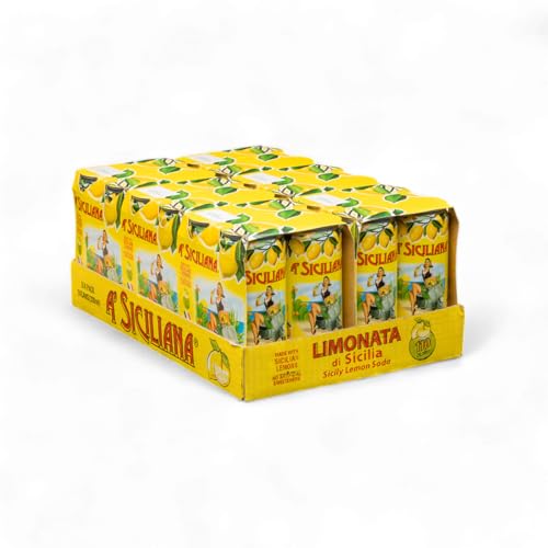 A' Siciliana Sicilian Sparkling Drink Limonata -...