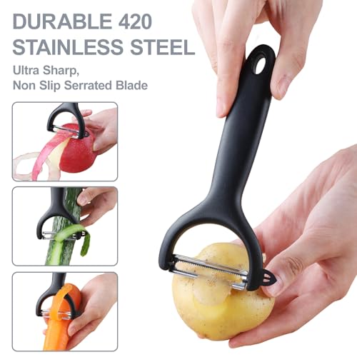 Image of SupMaKin Kitchen Accessories Mandoline Slicer, Vegetable Slice, Food Chopper, Cutter, Dicer Fruit, French Fry, Julinner, Brown