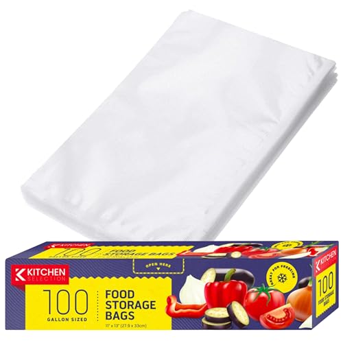 Bluesky 4165 Food Storage Plastic Bags Gallon-(Pack Of 100) -Perfect cover