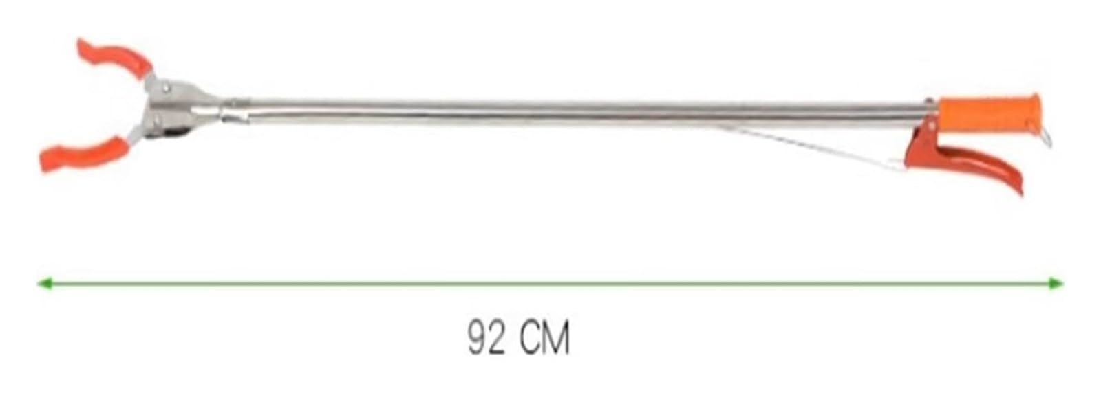 Pinza Recoge Objetos, Pinzas Extensibles, Herramienta de agarre for interiores con mango de bloqueo, for uso doméstico