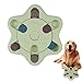 Juego de Inteligencia para Perros, Juguete de Puzle para Perro, XiXiRan Comedero Lento Perro, Dispensador de Premios Interactivo para Perros, Pet Bowl Feeder Toys con Antideslizante (Verde)