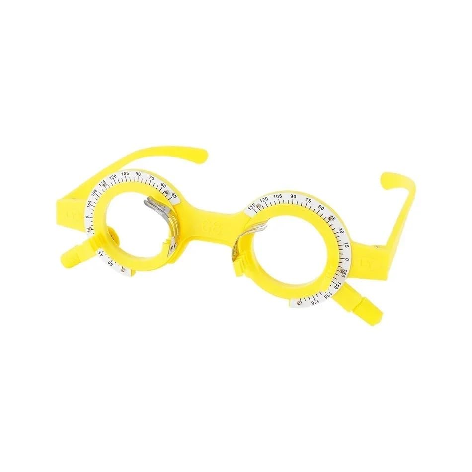 52-70mm PD ABS Optical Trial Glasses Frame Optometry Trial Glasses Frame(PD Scale 56mm)