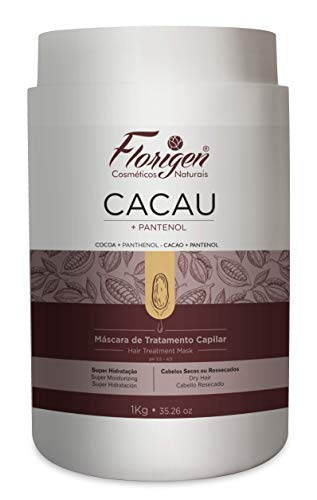 Mascara Tratamento Capilar Cacau E Pantenol Florigen, Florigen