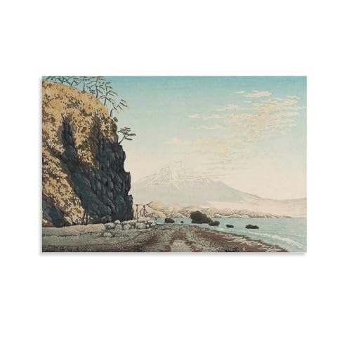 小林清親浮世絵画ポスター (3) 壁アート プリント リビング 寝室 ダイニングルーム バスルーム ホーム装飾20x30inch(50x75cm)