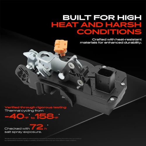 Image of A-Premium Front Right Passenger Side Door Lock Actuator
