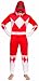 Power Rangers Red One Piece Hooded Lounger