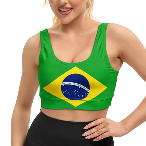 Image of Yoga top Women's Cheerleading Uniform Gym Outfit Running Crop Tops Yoga Shirts Casual Tank Top