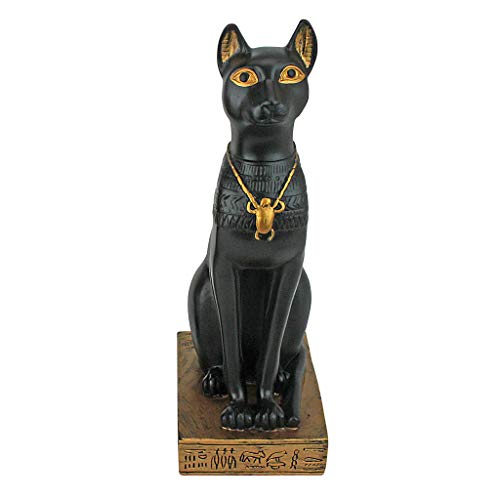 Figura Estatua Diosa Gato Bastet Egipcia 8 Pulgadas miniatura 2