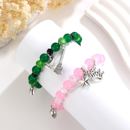 Friendship Matching Bracelets for Couples Women Men Best Friend Bracelets Long Distance Relationship Gifts for Him Her Boyfriend Girfriend Bestie BFF4