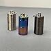 1Pcs EDC Gear Waterproof Tiny Peanut Lighter Mini Gasoline Kerosene Lighter Grinding Wheel Vintage Gadgets
