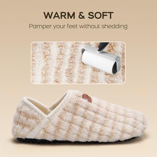 Image of Tanamo House Slippers for Women Men Indoor Barefoot Slippers Socks Slip on House Shoes Cozy Comfy Slippers for Home Bedroom Travel Yoga