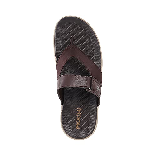 Image of Mochi Men's Strappy Faux Leather Comfort Stylish Sandals