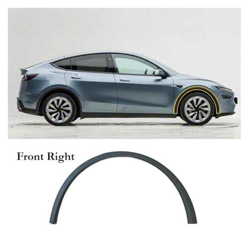Guardabarros para coche Tesla Model Y Juniper que protege la rueda delantera 2
