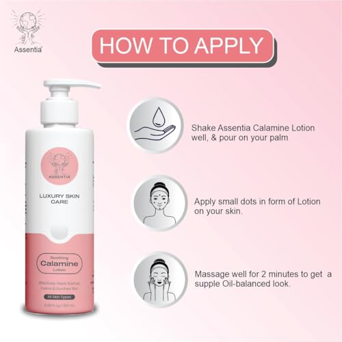 Image of Calamine Anti-Itch Body Lotion for Dry Skin, Itching and Skin Irritation, Soothing Calamine Formula for Chickenpox, Pregnancy Care and Daily Skin Comfort, Non-Sticky, Pack of 3, 100ml Each