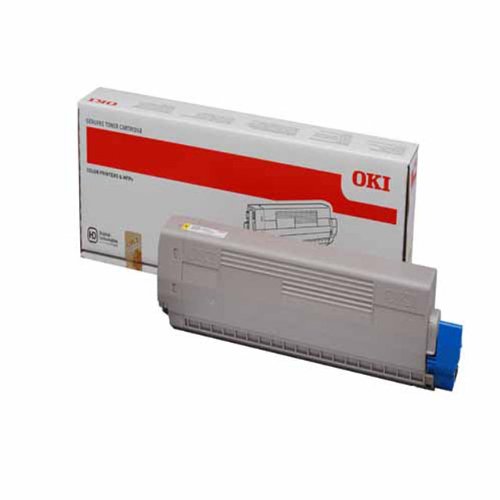 Up To 60% OFF OKI C822 Toner Cartridge - Yellow