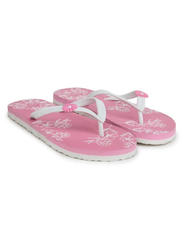 FOOTOX BE YOUR LABEL Women Stylish Slippers FWC-07 Pink-White-07 (B0C33GYKXW) Amazon Price History, Amazon Price Tracker