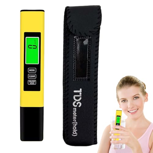 Kit de prueba de agua potable, probador de agua digital para bebida,Kit de prueba de agua precisa inteligente - Productos portátiles de prueba de piscina para acuarios agrícolas