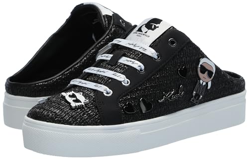 Image of Karl Lagerfeld Women's Cambria Slip on Sneaker Mule with Pins