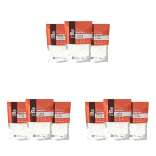 Image of Pure & Sure Organic Maida 1.5Kg | 100% Natural Whole Wheat Maida Flour | No Preservatives & No Additives | Rich in Taste| 500gm each (Pack of 9)