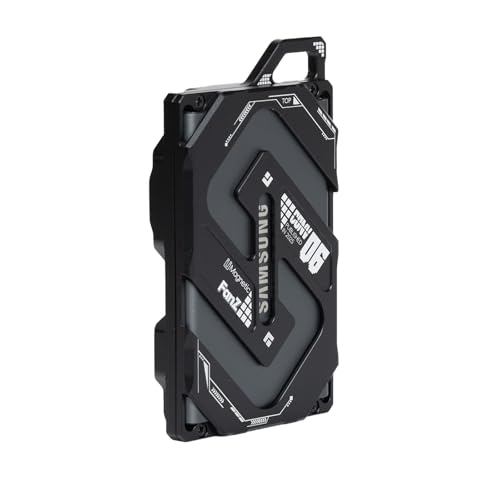 Magnetic Aluminum Expansion Case for Samsung SSD T7 - with 1/4 Screw Mounting (Black) - image 1