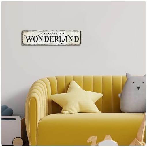 Welcome to Wonderland Sign - Image 5