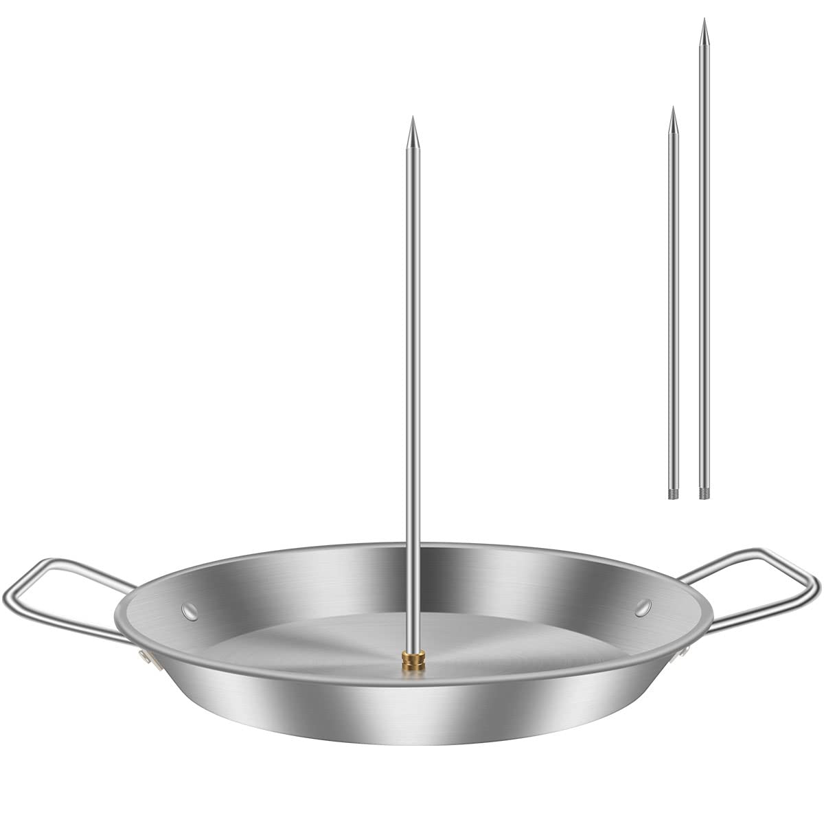 Buy Vertical Meat Skewer Stainless Steel BBQ Vertical Skewer Grill with