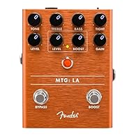 Few things are as satisfying as the real-deal distortion sound of glowing glass—vacuum tubes are responsible for the tones you fell in love with. MTG:LA is a tube distortion pedal based around a genuine, U.S.-made NOS 6205 preamp tube. Tone, Bass, Tr...