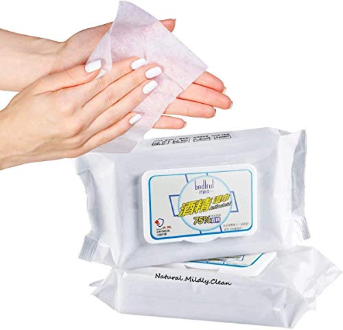 75% Alcohol Wipes Disposable Disinfection Cleaning Wipes Hand Sanitizer Wipes for Phone, Keyboard, Toy, Refrigerator, Ship from US Warehouse - Thumbnail 3