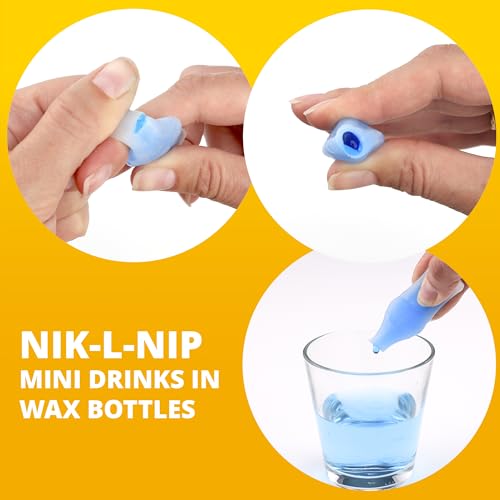 Caramelos Nik-L-Nips Botella de Cera 15 OZ miniatura 3