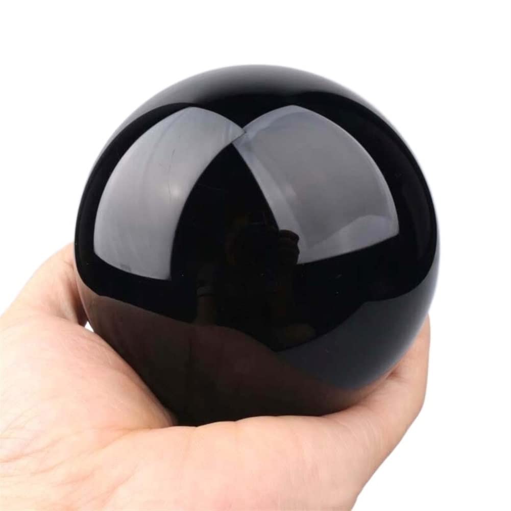 Amazon.co.jp: 天然黒曜石研磨クリスタルボールホームファニシング