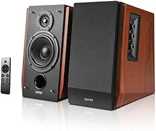 Edifier R1700BTs Active Bluetooth Bookshelf Speakers - 2.0 Wireless Near Field Studio Monitor Speaker - 66w RMS with Subwoofer Line Out