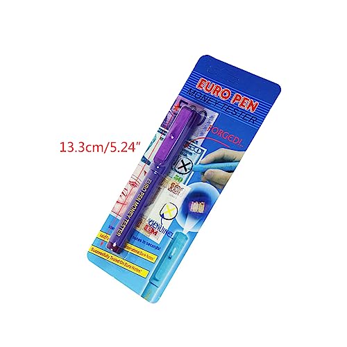 2 In 1 CounterfeitBill Detector Tester Pen Portable Fake Bill Checker With UV LED Money Loss Prevention Tools Currency