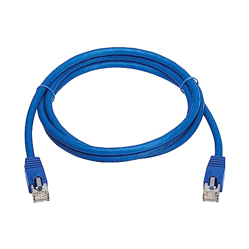 Cable Ethernet Cat8 6 pies azul Tripp Lite RJ45 macho miniatura 2