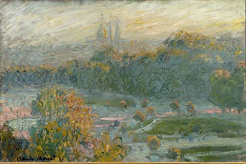 Toile de Claude Monet les Tuileries pour une décoration inspirante et douce