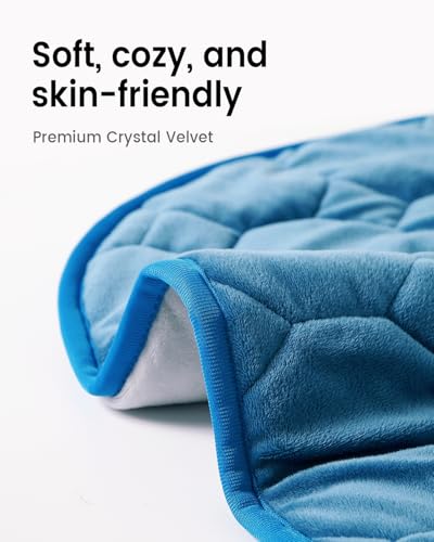 immtree Weighted Heating Pad for Deeper Pain Relief, 7lbs XXXL Size(29x24) with Fast Heat Technology, Heated Blankets for Adults, Relief for Back and Shoulder and Knee