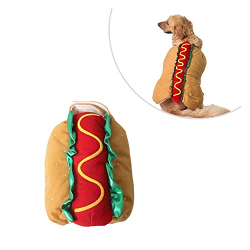 Disfraz Hot Dog para Perros XS miniatura 7