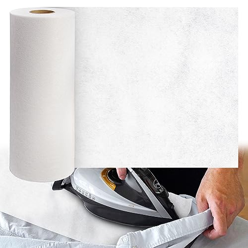 Ucandy Woven Cotton Iron-On Fusible Interfacing, 11.6