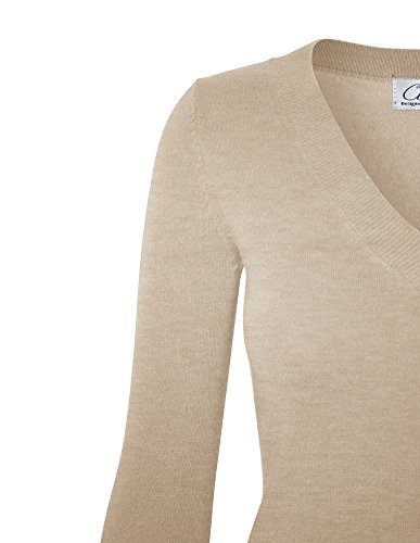 Image of Cielo Women's Solid Soft Stretch Pullover Knit Sweater