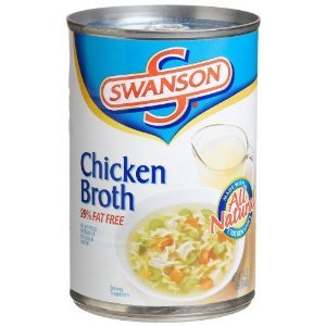 Swanson Caldo de pollo 99% libre de grasa, 14.4 onzas (paquete de 12)