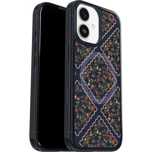 Image of OtterBox iPhone 17 Symmetry Series Clear Case - Floral Romance - Blue